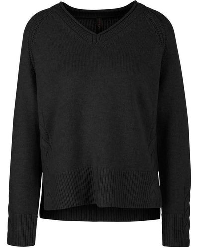 Marc Cain Sweatshirt Pullover, black - Schwarz