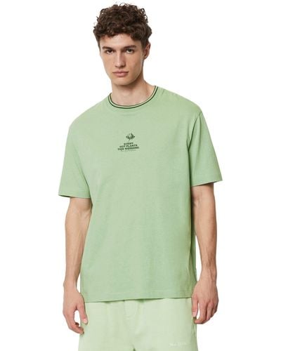 Marc O' Polo T-Shirt aus Bio-Baumwolle - Grün