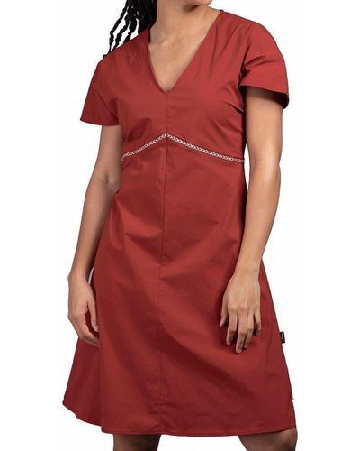 Tatonka ® Sommerkleid Lajus Womens Dress - Rot