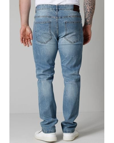 John F. Gee 5-Pocket-Jeans Slim Fit - Blau