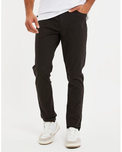 Threadbare Jeans THB Trouser 5 Pocket Monico - Schwarz