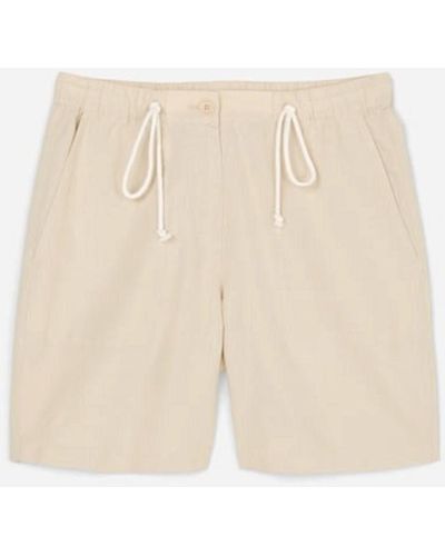 Marc O' Polo Stoffhose Shorts, relaxed jogging style, mid - Natur