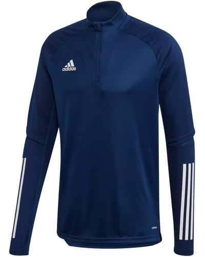 adidas Originals Fußball - Teamsport Textil - Sweatshirts Condivo 20 Trainingstop Dunkel - Blau