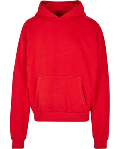 Build Your Brand Ultra Heavy Cotton Box Hoody - Rot