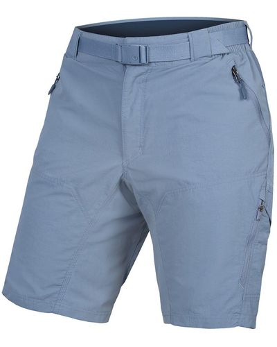 Endura Shorts mit verstellbarem Gürtel - Blau