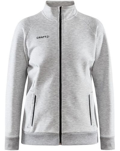 C.r.a.f.t Sweatshirt Core Soul Full Zip Jacket - Grau