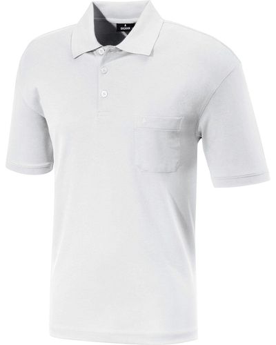 RAGMAN Sweatshirt -Poloshirt Uni - Weiß