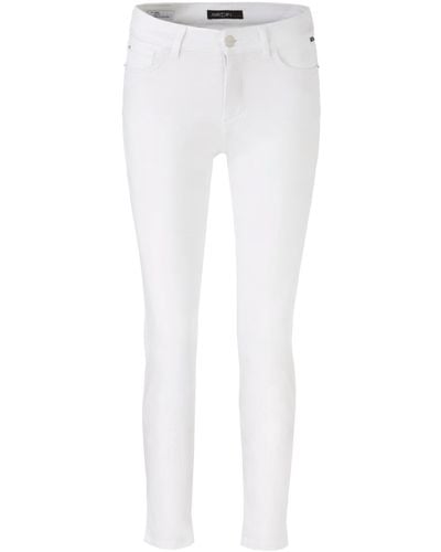 Marc Cain 5-Pocket-Jeans Hose SILEA - Weiß