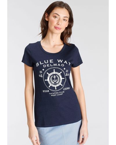 Delmao – Damen Lyst zu T-Shirt für Rabatt Online-Schlussverkauf Bis und 68% Polos DE | |