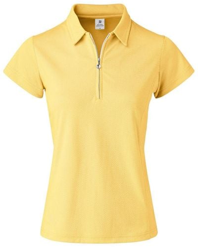 Daily Sports Poloshirt Macy Capsleeve Polo Butter - Gelb