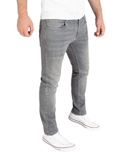 WOTEGA Slim-fit- Alistar Stretch Jeans mit Stretchanteil - Grau