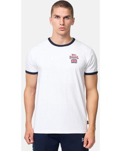 Lonsdale London T-Shirt Cashendun - Weiß