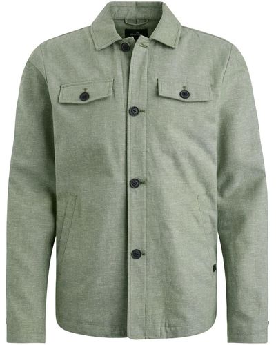 Vanguard Jackenblazer Blazer Jacket Linen Twill - Grün