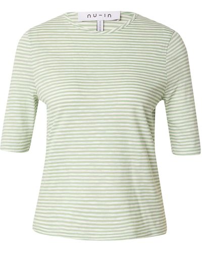 NU-IN T-Shirt (1-tlg) Plain/ohne Details - Grün