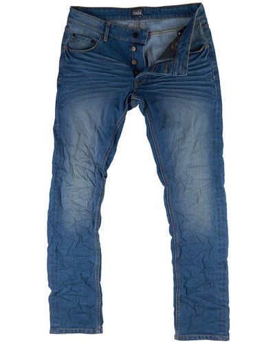 Solid Slim-fit-Jeans 6166706 mit Stretch-Anteil - Blau