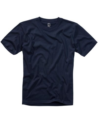 BRANDIT Kurzarmshirt Premium Shirt (1-tlg) - Blau