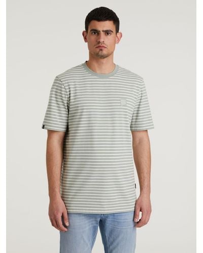 Chasin' T- - Shirt - Kurzarmshirt - Shore - Weiß