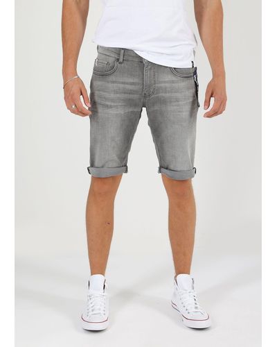 Miracle of Denim Trevol Shorts im 5 Pocket Style - Grau