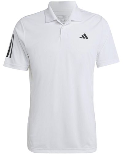 adidas Originals Poloshirt CLUB 3STR POLO WHITE - Weiß