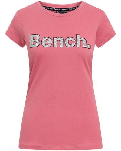 Bench T- Shirt Shortsleeve LEORA - Pink