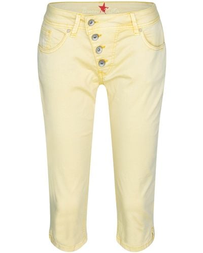 Buena Vista Jeans MALIBU CAPRI lemon sorbet 2303 B5232 4003.4519 - Gelb