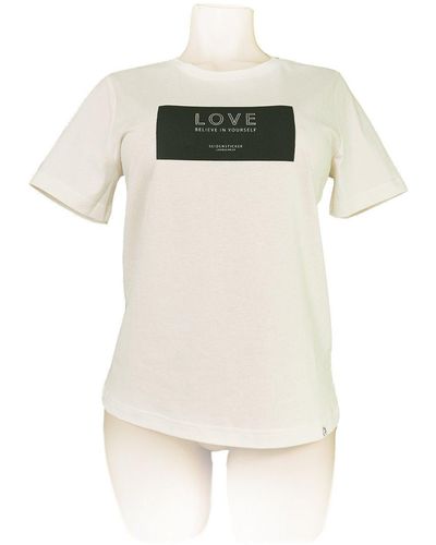 Seidensticker Kurzarmshirt T-Shirt Statement LOVE 514050 - Mehrfarbig