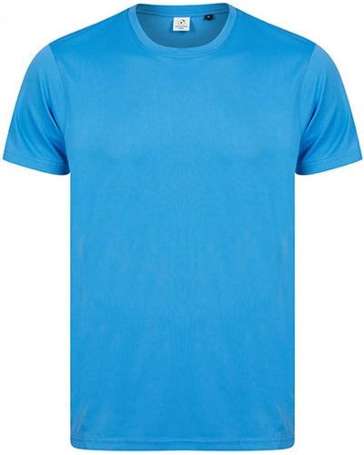 Tombo Rundhalsshirt Recycled Performance T-Shirt - Blau