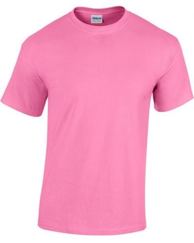Gildan Rundhalsshirt Heavy Cotton T-Shirt - Pink