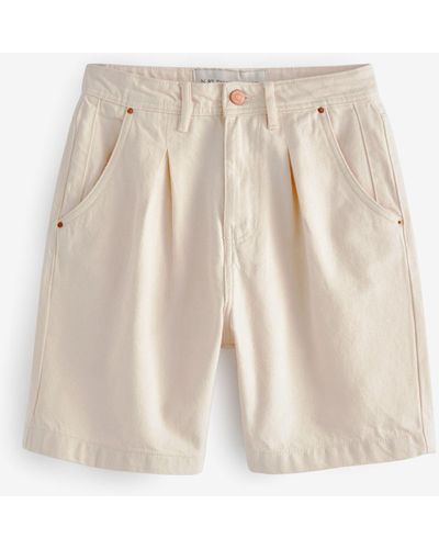 Next Jeansshorts N82 Collection Premium Denim Shorts (1-tlg) - Natur