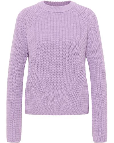 Mustang Sweater Strickpullover - Lila