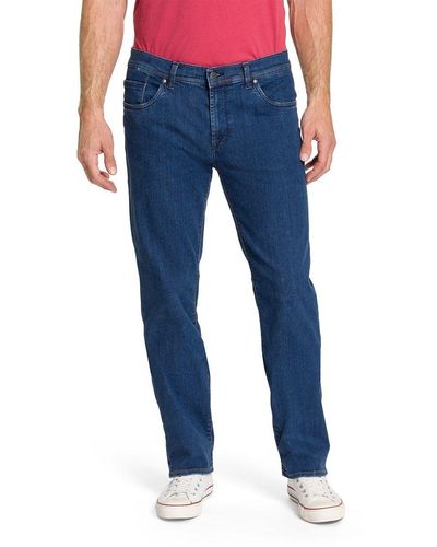 Pioneer 5-Pocket-Jeans - Blau