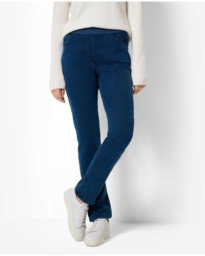 Lyst JOY LAVINA Style DE Jeans RAPHAELA BRAX in by | Schwarz Bequeme