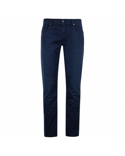 Alberto Gozzi 5-Pocket-Jeans dunkel-blau (1-tlg)