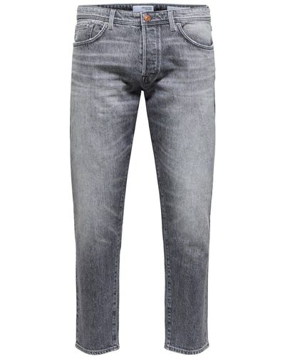 SELECTED Slim-fit-Jeans SLH172-SLIMTAPE TOBY 24305 mit Stretch - Grau