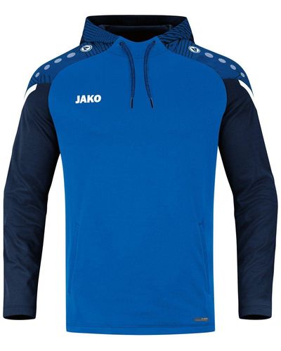 JAKÒ Sweatshirt Kapuzensweat Performance - Blau