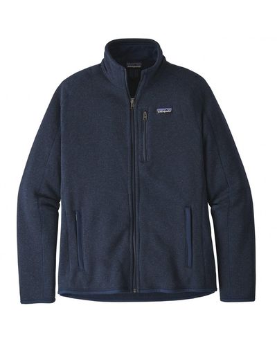 Patagonia Men's Better Sweater Fleece Jacket Fleecejacke - Blau