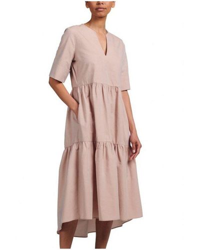 Eterna Jerseykleid uni (1-tlg) - Pink