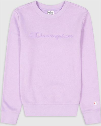 Champion Crewneck Sweatshirt - Pink