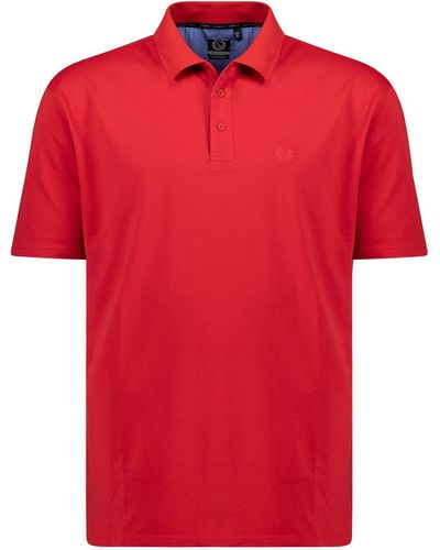 Adamo Poloshirt (1-tlg) in Langgrößen bis 5XLT - Rot