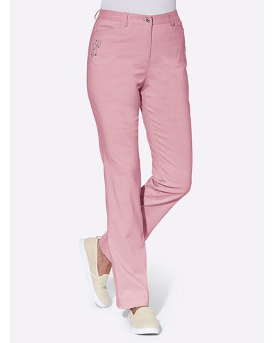 Witt Weiden Bequeme Jeans - Pink