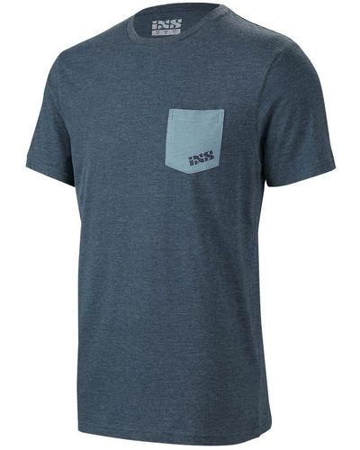 IXS Shirt T-Shirts 'Marine' Classic Tee - Blau