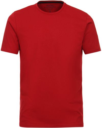 Redmond T-Shirt uni - Rot