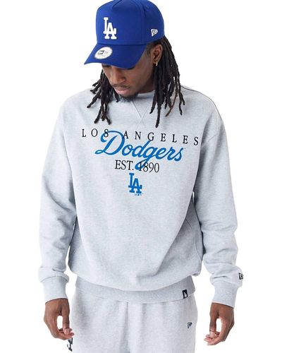 KTZ Sweater Sweatpulli MLB Lifestyle LA Dodgers - Blau