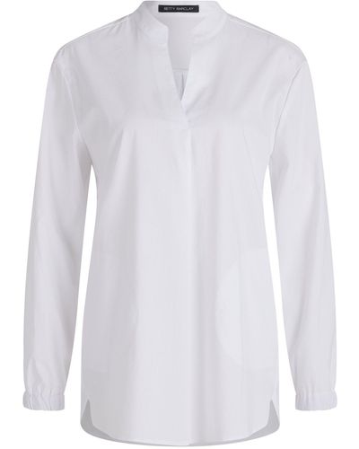 Betty Barclay Klassische Bluse Lang /1 Arm - Weiß