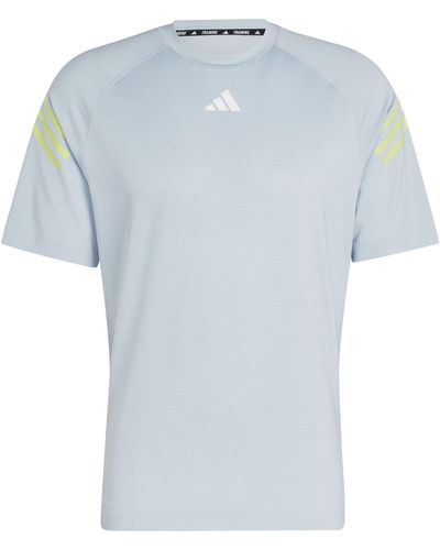 adidas Kurzarmshirt TI 3S TEE,WONBLU/PULLIM/WHITE weiss-schwarz-pink - Blau