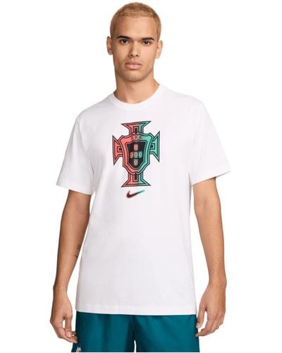 Nike Portugal Crest T-Shirt EM 2024 default - Weiß