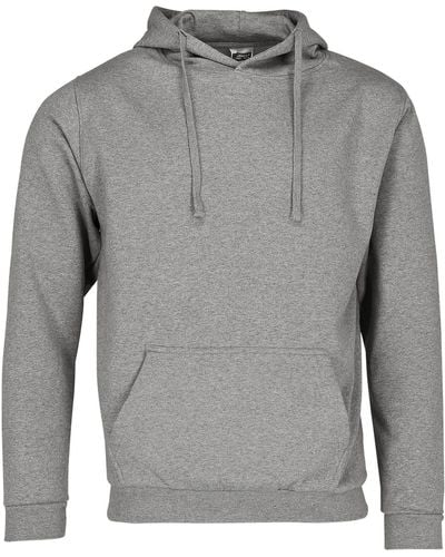 James & Nicholson Kapuzensweatshirt Basic Hoody - Grau