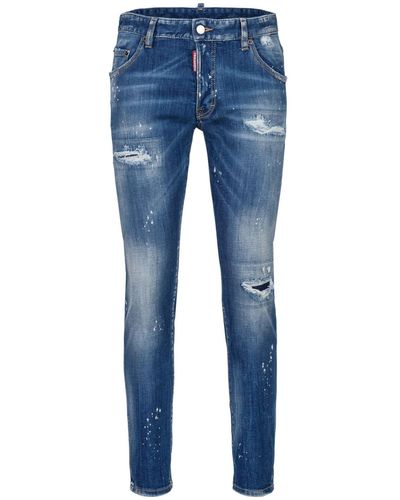 DSquared² Slim-fit-Jeans Skater Jean - Blau