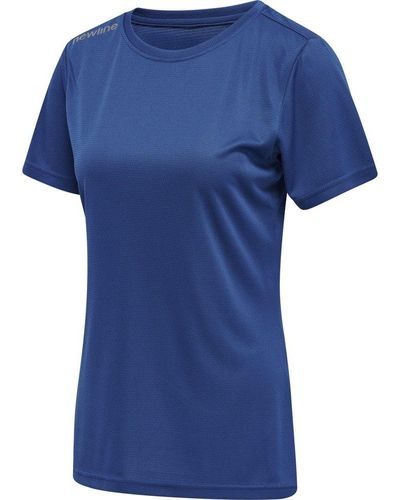 Newline Women' Core Functional T-Shirt /S - Blau