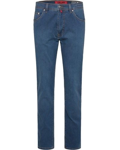 Pierre Cardin 5-Pocket-Jeans DEAUVILLE summer air touch mid blue 31961 7330.24 - Blau